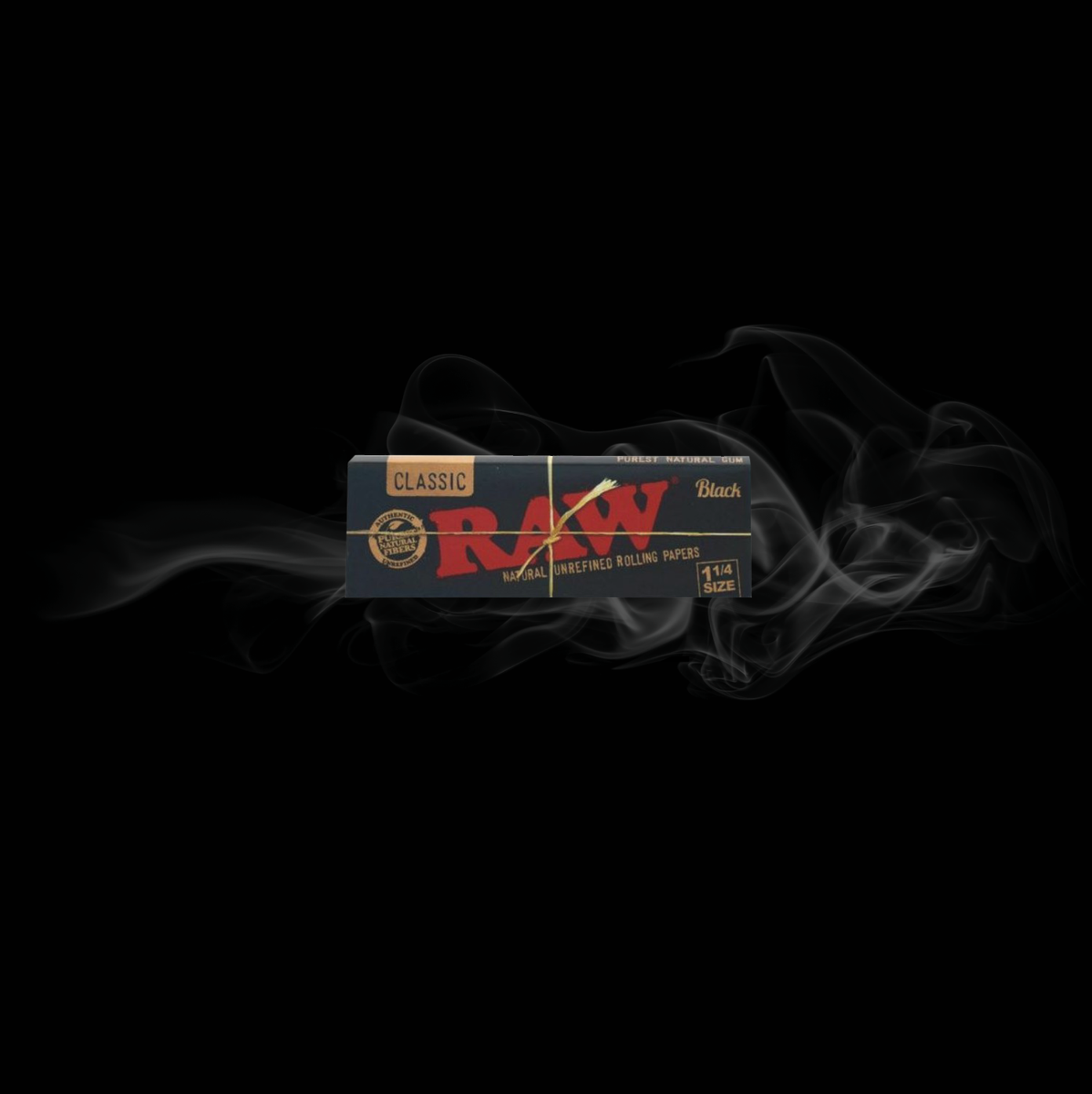 RAW Black 1 1/4